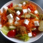 Falafel and feta salad2