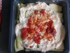 Tomato Zucchini lasagne 42