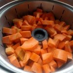 carrot and sweet potato mash 12