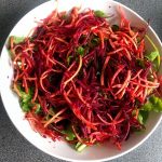 salad with Jerusalem artichoke 22