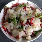 salad with Jerusalem artichoke 32