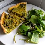 Onion vegan quiche 12