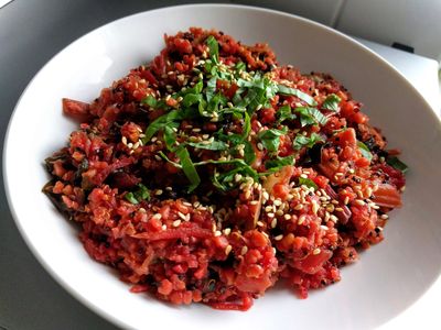 red quinoa and bulgur 52