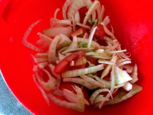 Fennel and giant couscous salad 22