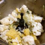 Cauliflower and leek mash 12