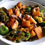 Stir fry with Head of Brussels sprout 42