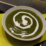 Leek and spinach soup2