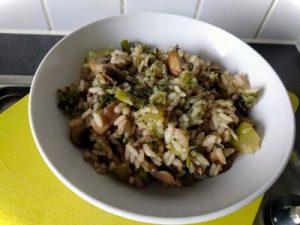 Risotto courgette 22